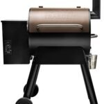 Traeger Grills Pro 22 Electric Wood Pellet Grill and Smoker, Bronze, 572 Square Inches Cook Area, 450 Degree Max Temperature, Meat Probe, 6 in 1 BBQ Grill  Patio, Lawn & Garden