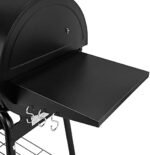 Royal Gourmet CC1830SC Charcoal Grill Offset Smoker with Cover, 811 Square Inches, Black, Outdoor Camping  Everything Else - Image 9