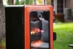 Pit Boss Grills PBV3G1 Vertical Smoker, Red Hammertone 684 sq inches (pack of 1)  Patio, Lawn & Garden - Image 9