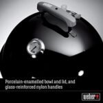 Weber 14.5 -inch Smokey Mountain Cooker, Charcoal Smoker,Black  Patio, Lawn & Garden - Image 6