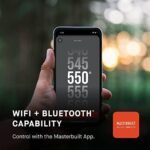 Masterbuilt® Gravity Series® 560 Digital Charcoal Grill and Smoker with Digital Control, App Connectivity and 560 Cooking Square Inches in Black, Model MB20040220  Patio, Lawn & Garden - Image 6