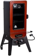 Pit Boss Grills PBV3G1 Vertical Smoker, Red Hammertone 684 sq inches (pack of 1)  Patio, Lawn & Garden - Image 2
