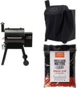 Traeger Grills Pro 575 Electric Wood Pellet Grill and Smoker, Black, 572 Square Inches Cook Area, 500 Degree Max Temperature, Meat Probe, 6 in 1 BBQ Grill with WiFi and app connectivity  Patio, Lawn & Garden - Image 22
