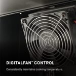 Masterbuilt® Gravity Series® 560 Digital Charcoal Grill and Smoker with Digital Control, App Connectivity and 560 Cooking Square Inches in Black, Model MB20040220  Patio, Lawn & Garden - Image 5