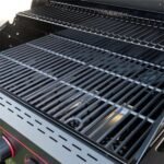 Megamaster 720-0982 5 Burner Propane Barbecue Gas Grill, Side Shelves with Hooks, for Outdoor Cooking, Patio, Garden Barbecue Grill, 50000 BTUs, Open Chart, Black  Patio, Lawn & Garden - Image 6