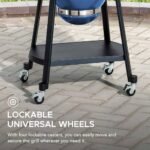 Bola Grill Master | Completely Adjustable & Rotatable Tabletop-Safe Charcoal BBQ Grill (Charcoal Black)  Patio, Lawn & Garden - Image 5