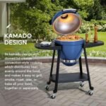 Bola Grill Master | Completely Adjustable & Rotatable Tabletop-Safe Charcoal BBQ Grill (Charcoal Black)  Patio, Lawn & Garden - Image 7