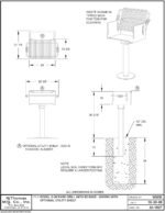 Pilot Rock Q-20 B2 Single Commercial Grade Embedded Reinforced 20 Inch Steel Park Style Swiveling Galvanized Charcoal Grill with Painted Finish, Black  Patio, Lawn & Garden - Image 12
