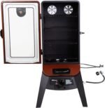 Pit Boss Grills PBV3G1 Vertical Smoker, Red Hammertone 684 sq inches (pack of 1)  Patio, Lawn & Garden - Image 14