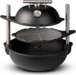 Bola Grill Master | Completely Adjustable & Rotatable Tabletop-Safe Charcoal BBQ Grill (Charcoal Black)  Patio, Lawn & Garden - Image 12