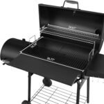 Royal Gourmet CC1830SC Charcoal Grill Offset Smoker with Cover, 811 Square Inches, Black, Outdoor Camping  Everything Else - Image 17