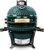 London Sunshine Ceramic Charcoal BBQ Kamado Griller - Portable Tabletop The Cadet Series Smoker  Patio, Lawn & Garden - Image 24