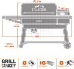 Traeger Grills Ironwood XL Electric Wood Pellet Grill and Smoker, Black, 924 Square Inches Cook Area, 500 Degree Max Temperature, Meat Probe, 6 in 1 BBQ Grill with WiFi and app connectivity  Patio, Lawn & Garden - Image 12