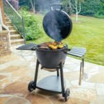 Char-Griller® AKORN® Kamado Charcoal Grill and Smoker with Cast Iron Grates, Warming Rack and Locking Lid with 445 Cooking Square Inches in Graphite, Model E16620  Patio, Lawn & Garden - Image 9