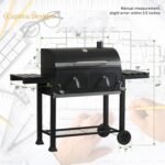 Captiva Designs Extra Large Charcoal BBQ Grill with Oversize Cooking Area(794 SQIN), Outdoor Cooking Grill with 2 Individual Lifting Charcoal Trays and 2 Foldable Side Tables  Patio, Lawn & Garden - Image 24