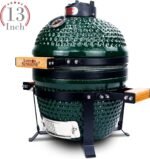 London Sunshine Ceramic Charcoal BBQ Kamado Griller - Portable Tabletop The Cadet Series Smoker  Patio, Lawn & Garden - Image 25