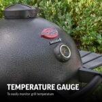 Char-Griller® AKORN® Kamado Charcoal Grill and Smoker with Cast Iron Grates, Warming Rack and Locking Lid with 445 Cooking Square Inches in Graphite, Model E16620  Patio, Lawn & Garden - Image 18