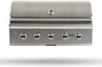 Coyote C-Series 42-Inch 5-Burner, Built-in Natural Gas Grill - C2C42NG
