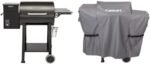Cuisinart Grill Bundle - Wood Pellet Grill & Smoker​ - 465 sq. inch Cooking Space & Pellet Grill Cover  Patio, Lawn & Garden - Image 2