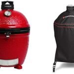 Kamado Joe Classic Joe II Stand Alone 18 inch Charcoal Grill + Cover Bundle  Patio, Lawn & Garden