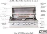 Lion Premium Grills 40-Inch Liquid Propane Grill L90000 with Single Side Burner and 5 in 1 BBQ Tool Set Best of Backyard Gourmet Package Deal  Patio, Lawn & Garden - Image 2