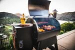 Traeger Grills Pro Series 22 Electric Wood Pellet Grill and Smoker, Bronze, Extra large & Classic Accessories Veranda Water-Resistant 41 Inch Traeger Pellet BBQ Grill with Exhaust Arm Cover  Patio, Lawn & Garden - Image 4
