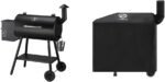 Z GRILLS 8-in-1 550 sq in Pellet Grill & Smoker with Cover for 450 Series, 550B, 550B2, 550C  Patio, Lawn & Garden - Image 8