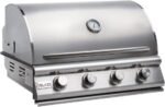 Blaze Prelude LBM 32-Inch 4-Burner Built-in Natural Gas Stainless Steel Grill with Flame-Stabilizing Grids, Heat Zone Separators, Drip Tray and Hood  Patio, Lawn & Garden - Image 11