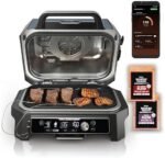 Ninja XSKCOVERXL Woodfire Premium Grill Cover Pro & OG951 Woodfire Pro Connect Premium XL Outdoor Grill & Smoker & XSKOP2RL Woodfire Pellets  Patio, Lawn & Garden - Image 4