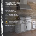 Coyote C-Series 42-Inch 5-Burner, Built-in Natural Gas Grill - C2C42NG - Image 12