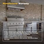 Coyote C-Series 42-Inch 5-Burner, Built-in Natural Gas Grill - C2C42NG - Image 17