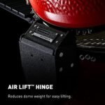 Kamado Joe Big Joe II 24-inch Grill Bundle with Cart, Shelves, SloRoller Smoke Chamber Accessory  Patio, Lawn & Garden - Image 4