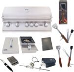 Lion Premium Grills 40-Inch Liquid Propane Grill L90000 with Single Side Burner and 5 in 1 BBQ Tool Set Best of Backyard Gourmet Package Deal  Patio, Lawn & Garden - Image 8