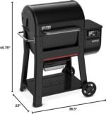 Weber Searwood 600 Pellet Grill  Patio, Lawn & Garden - Image 22