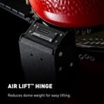 Kamado Joe Big Joe II 24-inch Grill Bundle with Cart, Shelves, SloRoller Smoke Chamber Accessory  Patio, Lawn & Garden - Image 11