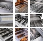 BLAZE BBQ Outdoor Package of 40” LTE Built-in Gas Grill, Dop-In Single Side Burner, 32” Door & Two Drawers Combo, Compact Refrigerator and Accessories (Grill Cover, Fridge Trim and Rotisserie Kit)  Patio, Lawn & Garden - Image 16