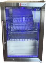 Mont Alpi MAi805-BSSFC 44-inch 6-Burner 115000 BTU Black Stainless Steel Gas Outdoor Kitchen Bar Island Grill w/Wine Cooler Beverage Center Refrigerator + Infrared Side Burner + Granite Countertop  Patio, Lawn & Garden - Image 20