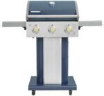 Megamaster 5-Burner Gas Grill with Side Burner, 66,000 BTUs, 753 SQ. In. Cooking Area, 2 Wheel Transport, Propane BBQ Grill with for Outdoor Cooking, Patios, and More