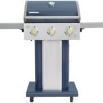 Megamaster 5-Burner Gas Grill with Side Burner, 66,000 BTUs, 753 SQ. In. Cooking Area, 2 Wheel Transport, Propane BBQ Grill with for Outdoor Cooking, Patios, and More