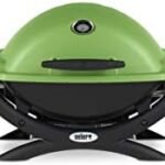 Weber Q1200 Liquid Propane Grill, Green  Patio, Lawn & Garden