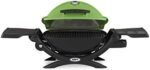Weber Q1200 Liquid Propane Grill, Green  Patio, Lawn & Garden - Image 2