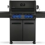 Napoleon Phantom Prestige 500 Natural Gas Grill w/Infrared Rear Burner, Infrared Side Burner, & Rotisserie Kit - P500RSIBNK-3-PHM  Patio, Lawn & Garden