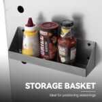 Char-Broil® Performance Series™ TRU-Infrared Cooking Technology 3-Burner with Side Burner Cart Propane Gas Stainless Steel Grill - Image 7