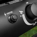 Kenmore 4-Burner BBQ Gas Grill with Side Burner, Outdoor Propane Grill, 53,000 BTUs, Cast Iron Cooking Grates, Electronic Ignition, Warming Rack, Open Cart Design & All-Terrain Wheels, Stainless Steel  Patio, Lawn & Garden - Image 5