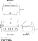 Lion Premium Grills L75623 32" Natural Gas Grill  Patio, Lawn & Garden - Image 6
