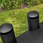 Kenmore 4-Burner BBQ Gas Grill with Side Burner, Outdoor Propane Grill, 53,000 BTUs, Cast Iron Cooking Grates, Electronic Ignition, Warming Rack, Open Cart Design & All-Terrain Wheels, Stainless Steel  Patio, Lawn & Garden - Image 6