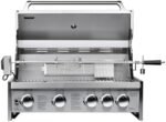 KoolMore KM-OKS-BQ30 30 in. Built-in Liquid Propane BBQ Grill for Outdoor Kitchen in Stainless-Steel  Patio, Lawn & Garden - Image 3