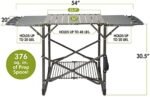 Cuisinart 5,500 BTU 145 in2 Portable Gas Grill & Folding Stand with Side Tables and Storage - Image 6