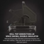 Napoleon P500RSIBNK-3 Prestige RSIB Natural Gas Grill, 500 sq. in + Infrared Side and Rear Burner, Black  Home & Kitchen - Image 20