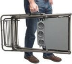 Cuisinart 5,500 BTU 145 in2 Portable Gas Grill & Folding Stand with Side Tables and Storage - Image 7